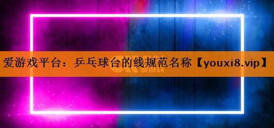 乒乓球台的线规范名称 乒乓球台的线规范名称